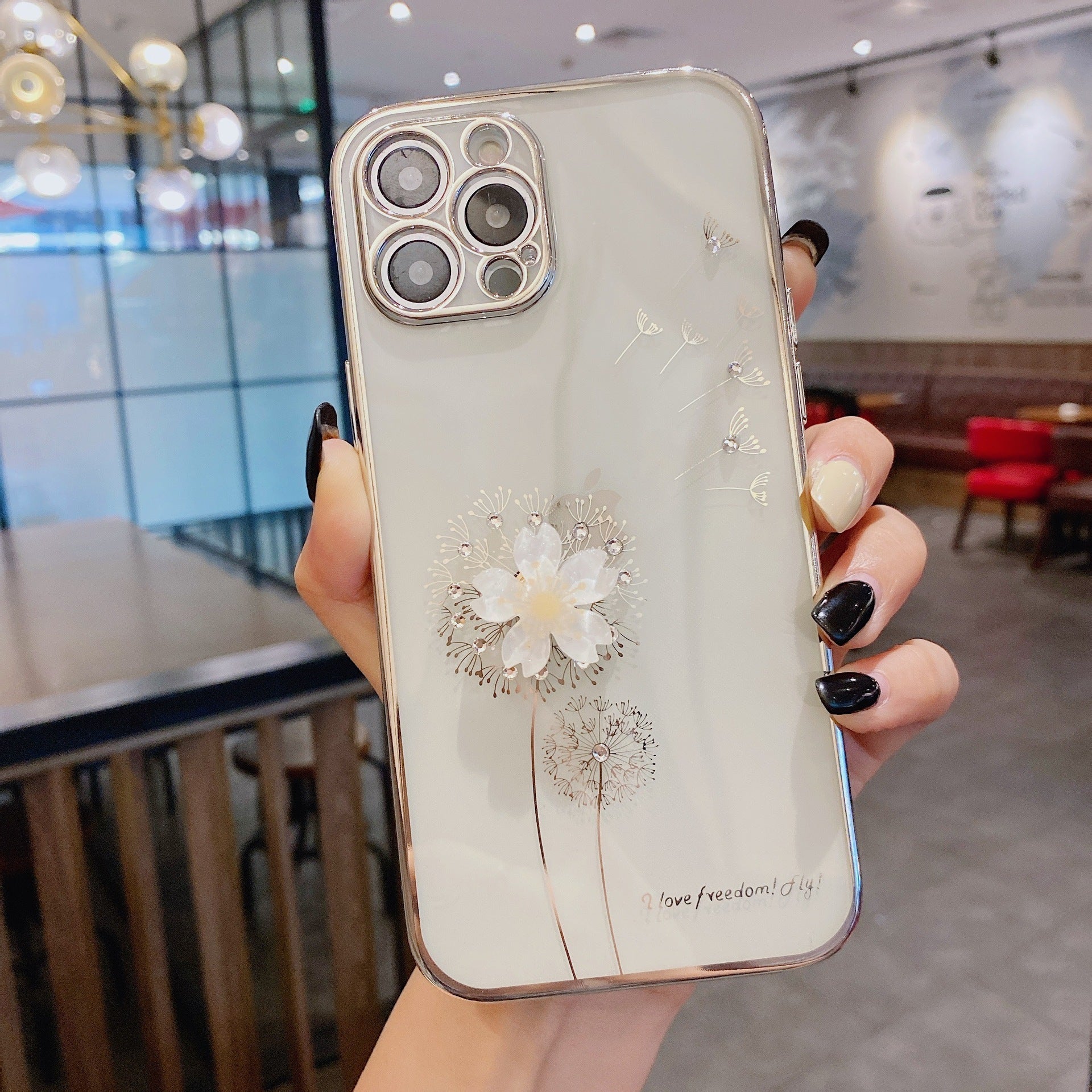 Luxury 3D Cute Flower Spin Stand Holder Phone Case Luxury 3D Cute Flower Spin Stand Holder Phone Case